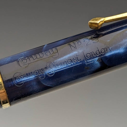 英国ヴィンテージ コンウェイ・スチュワート 推進式ペンシル リフィル・ケース付